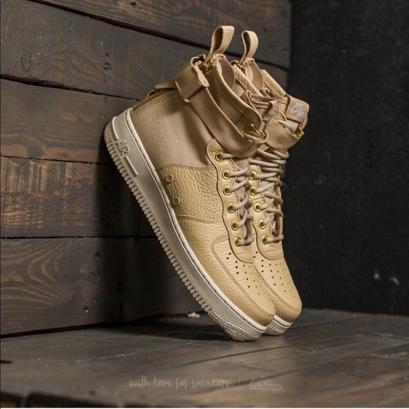 nike air force 1 sf mid mushroom